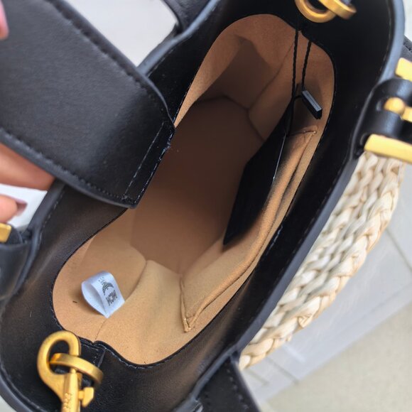 MCM AREN Mini Tote Bag Crossbody Bag Bucket Bag Women's Bag - Picture 8 of 9